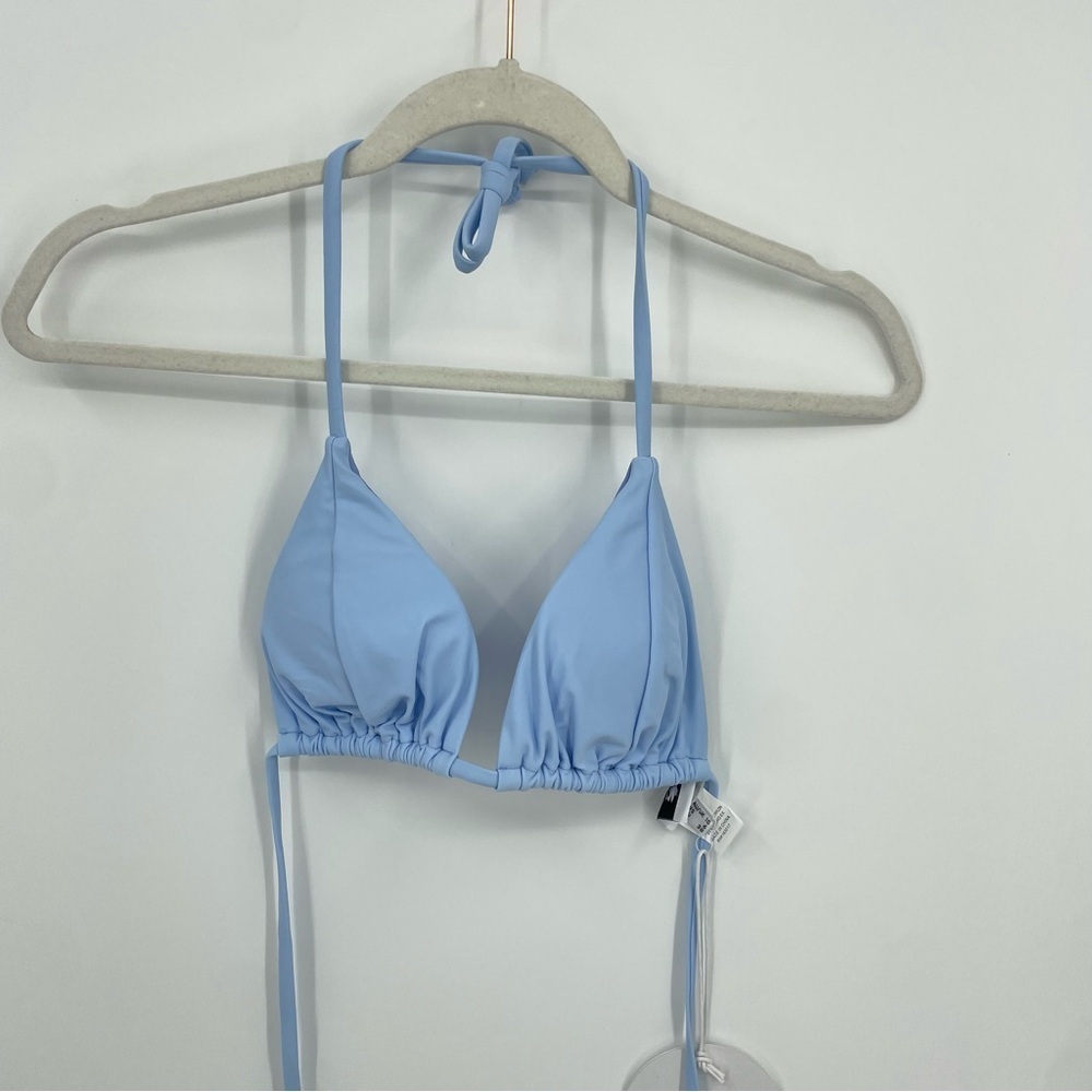 NWT Princess Polly Wonda‎ Bikini Top- Baby Blue Sz 6